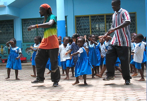 Ghana Dancing